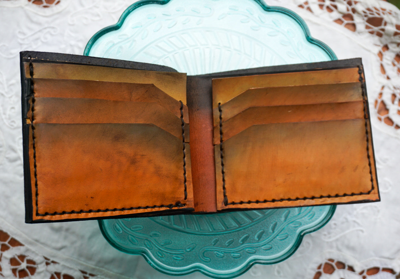 Hand Made Billfold Wallet