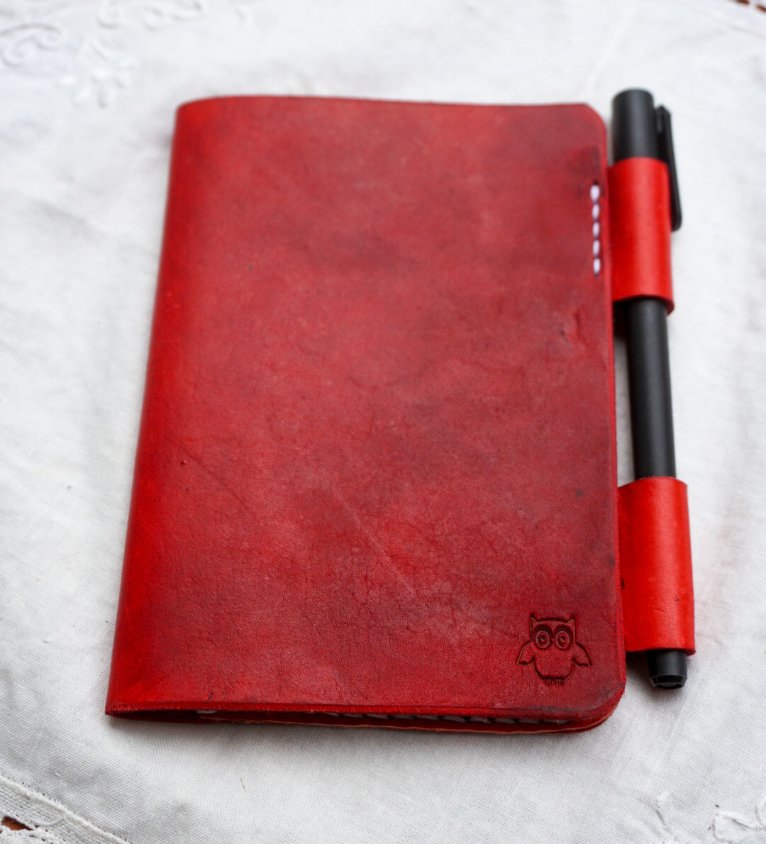 Small Leather Notebook Cover