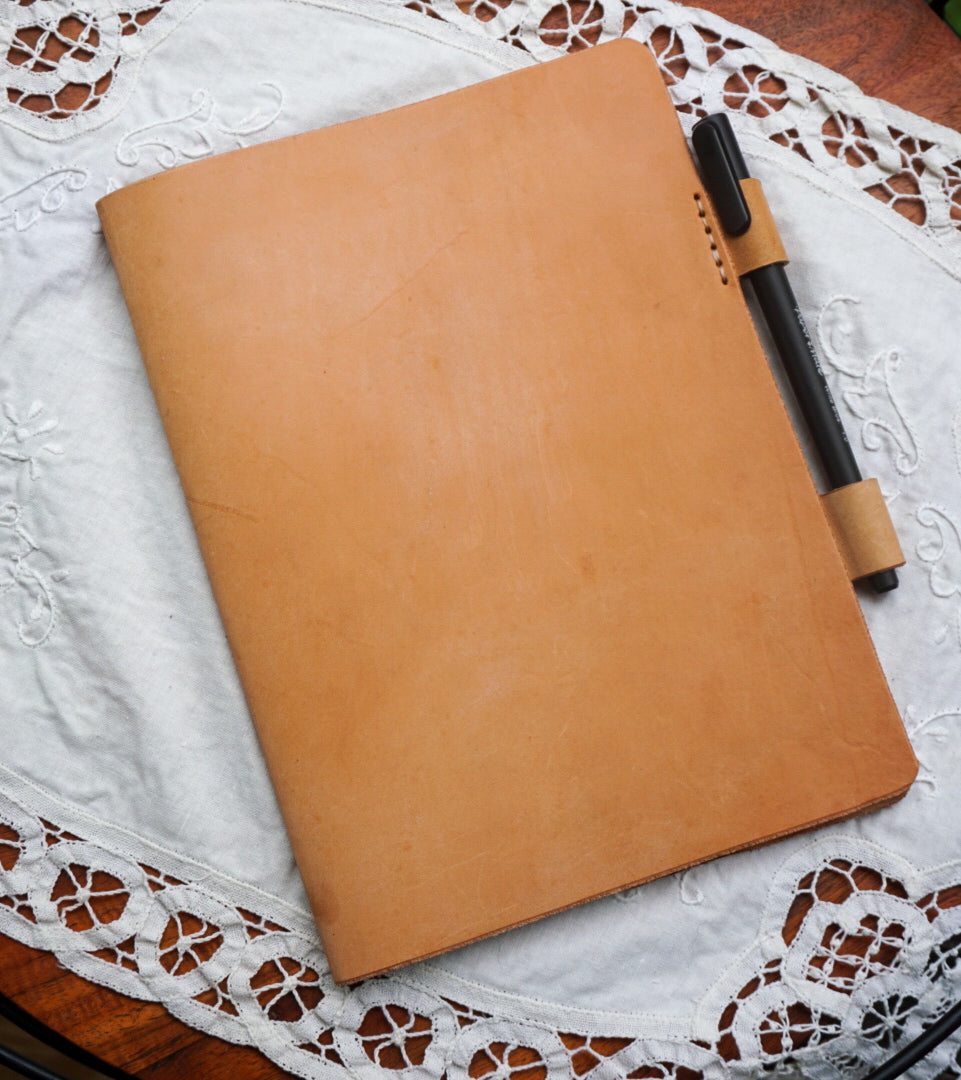 Medium Leather Notebook Cover