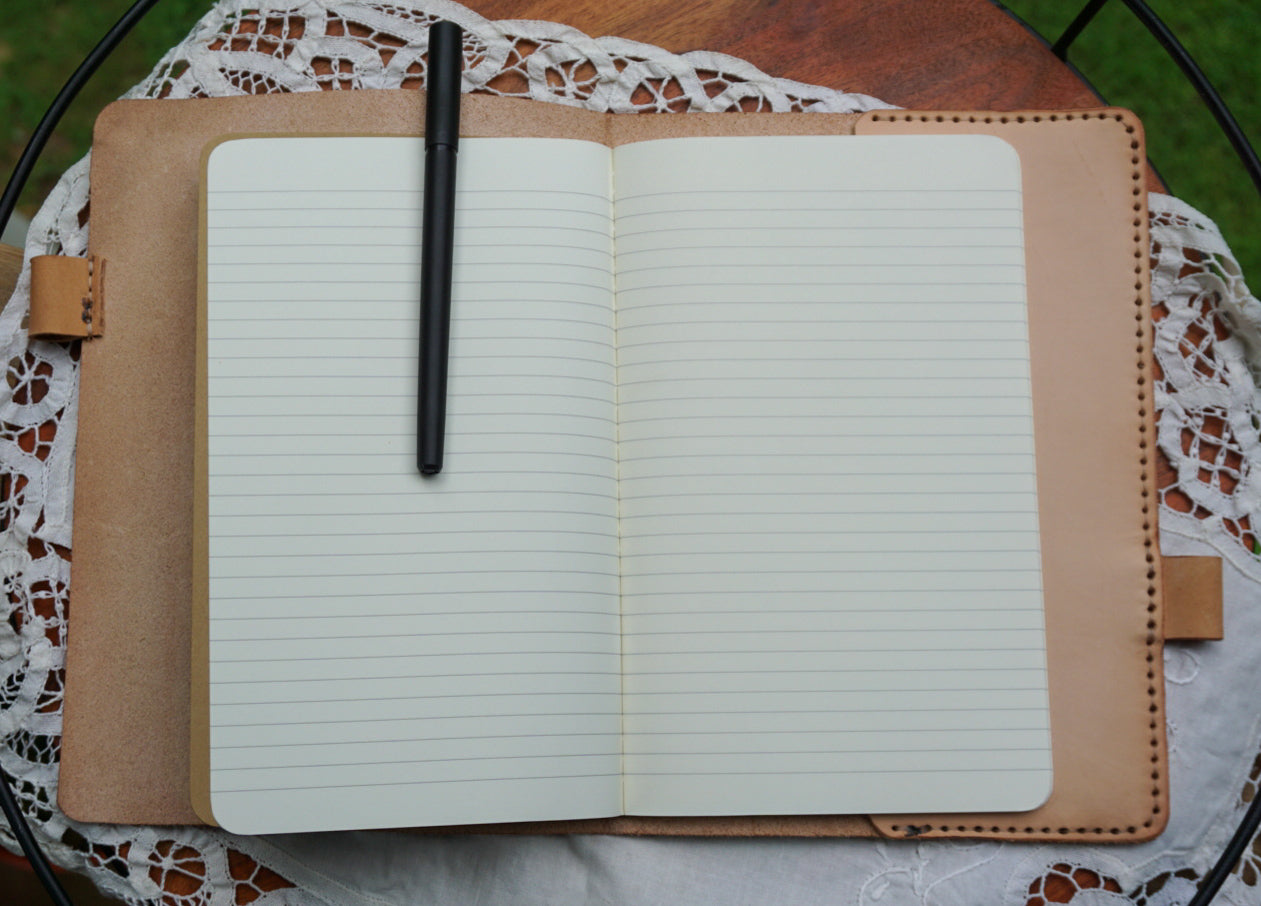 Medium Leather Notebook Cover